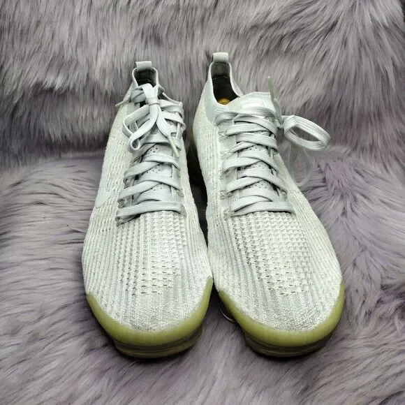 Nike Air Vapormax Flyknit Men Size Gray Platinum Running